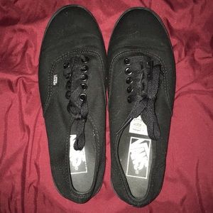 Black Vans